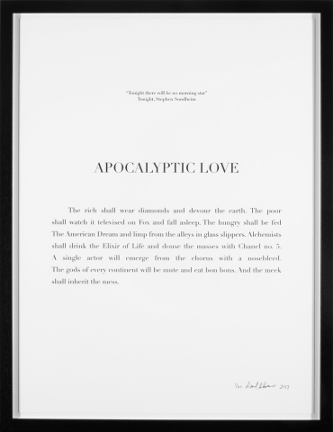 Apocalyptic Love